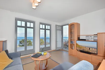 Wohnraum mit Ostseeblick