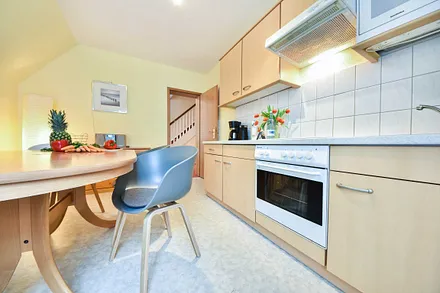 voll ausgestattete Küche