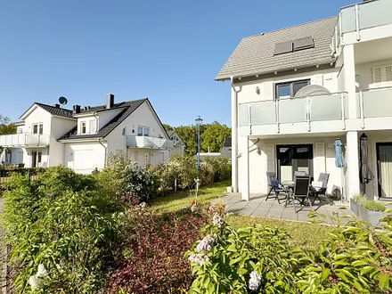 Haus Windrose - Terrasse der Wohnung 01 Seehase