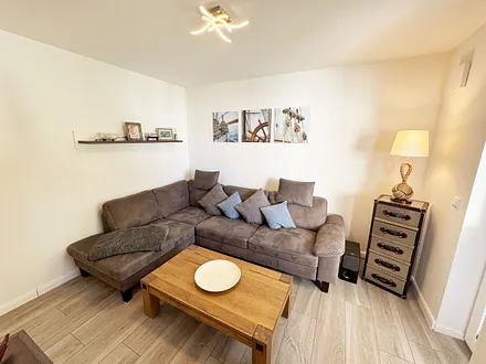 gemütlicher Wohnbereich  mit Couch