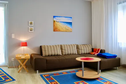 Blick in den Wohnraum