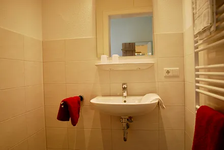 Blick in das Gäste-WC