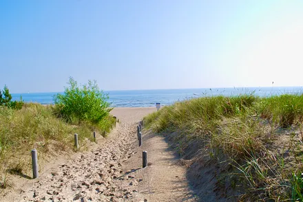 Katzensprung zum Strand