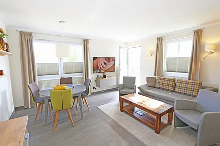 kombinierter Wohn-/Koch- und Essbereich