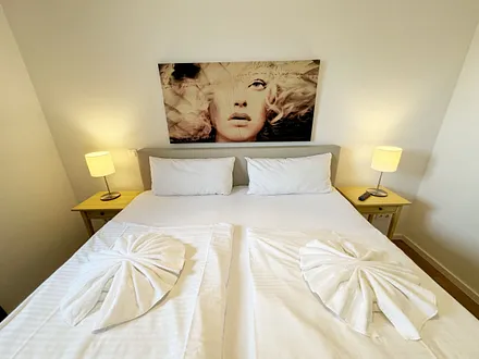 Schlafzimmer der Ferienwohnung 04