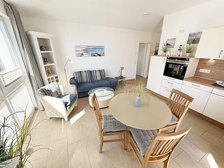 kombinierter Wohn- /Koch-und Essbereich