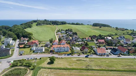 Haus Lotsenberg aus der Vogelperspektive
