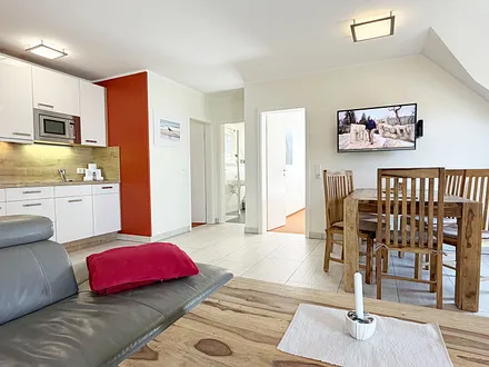 Haus Sonne Ferienwohnung 08 - Wohnzimmer