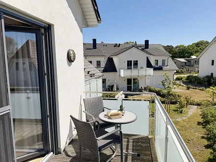 Südwest bestuhlter Balkon
