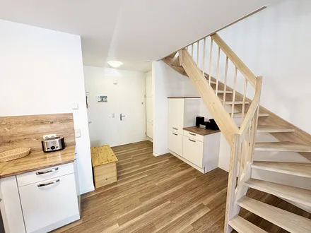 Treppenbereich zum Obergeschoss