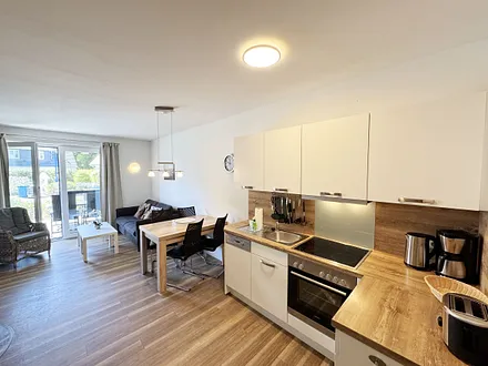 Wohn-/Koch- und Essbereich