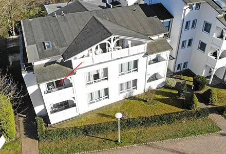 Haus Holstein von oben