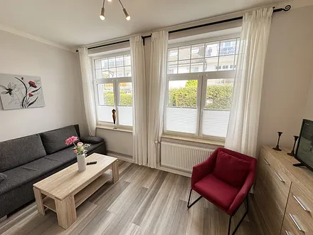 gemütlicher Wohnbereich mit Couch