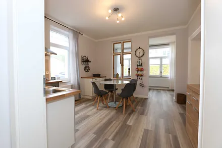 Essbereich für gemeinsame Mahlzeiten