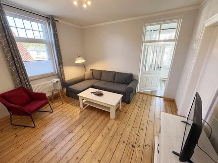 gemütlicher Wohnbereich mit Couch