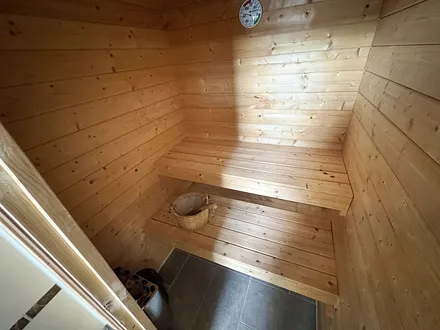 wohnungseigene Sauna