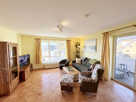 gemütlicher Wohnbereich mit Couch