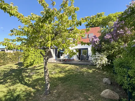 Blick auf die Terrasse