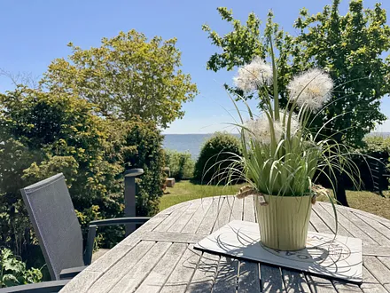 Meerblick von der Terrasse