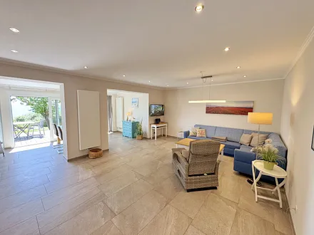 Couchbereich im Wohnzimmer