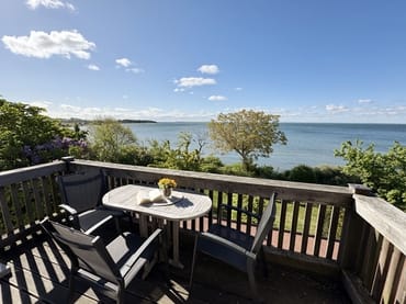 Balkon mit Meerblick