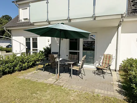 Haus Möwe Wohnung 02 -Terrasse