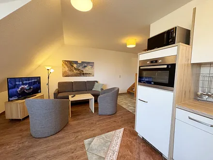 gemütlicher Wohn-/Kochbereich