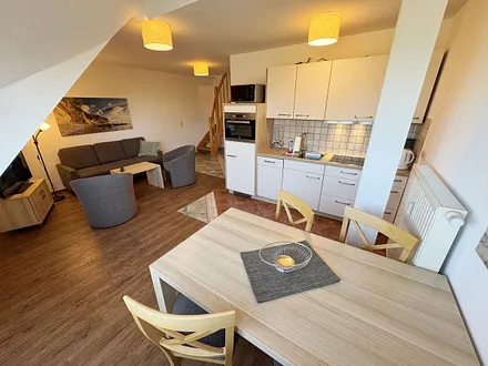 Blick auf die Küchenzeile