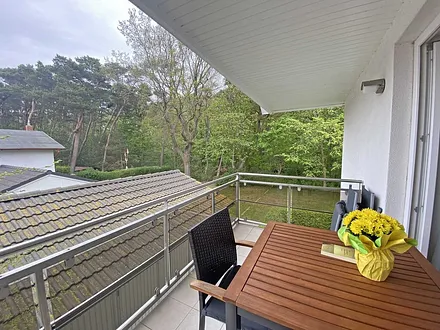 2 Balkone - beide mit Bestuhlung