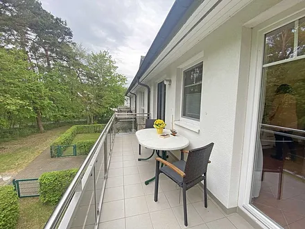 2 Balkone - beide mit Bestuhlung