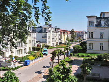 Blick aus dem Wohnzimmer