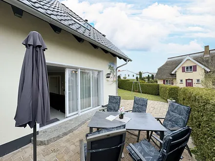 bestuhlte Terrasse
