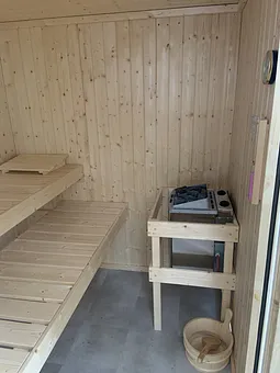 Sauna im Außenbereich 