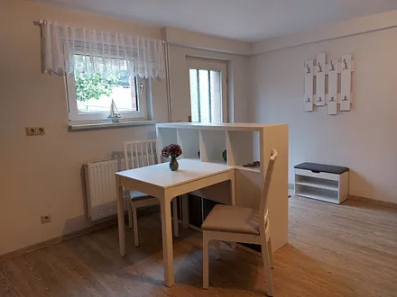 Sitzecke Küche und Eingang