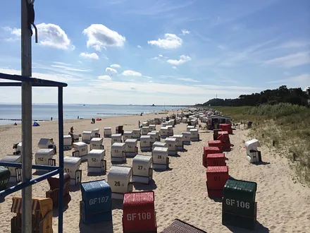 Strand Richtung Heringsdorf