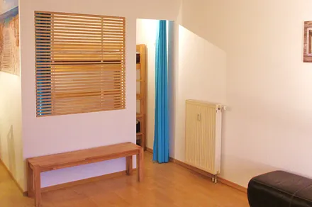 Blick vom Wohnzimmer