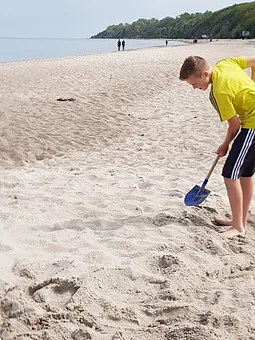 Strand, paradiesischer Sand 