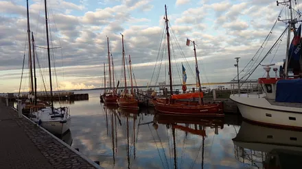 Abendstimmung am Hafen