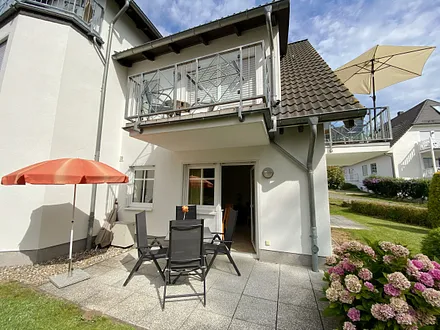 2 Terrassen (Ost und Süd) laden zum Verweilen und Entspannen ein 