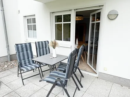 Dünenhaus Göhren Whg. 01 - Terrasse