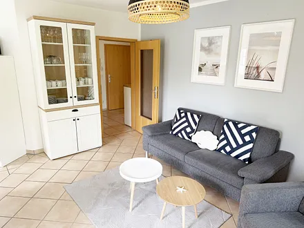 Dünenhaus Göhren Whg. 01 - Wohnzimmer