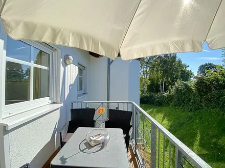 2 Balkone (West und Süd) - die Sonne den ganzen Tag genießen