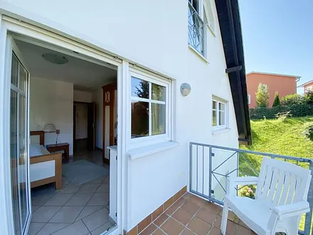 2 Balkone (West und Süd) - die Sonne den ganzen Tag genießen