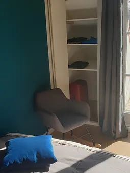 Einbauschrank im Wohnzimmer