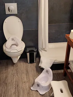 Kinderausstattung im Bad