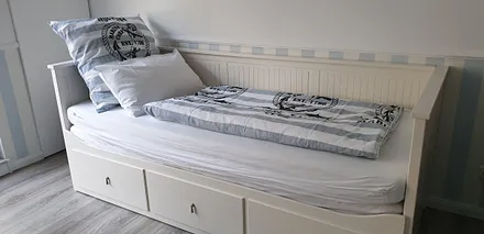 Tagesbett im Wohnzimmer