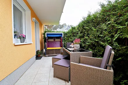  Genießen Sie Spatziergänge am Meer oder gemütliche Stunden auf der Terrasse.