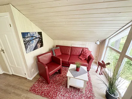 offene Galerie zum Relaxen