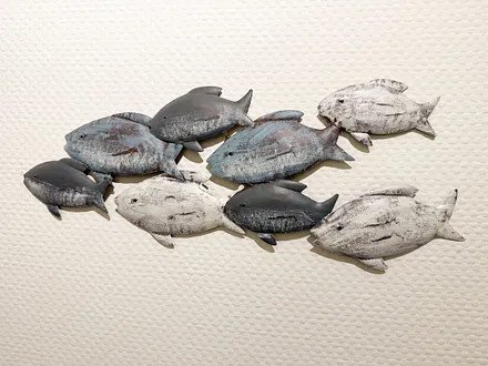 Fischschwarm als Wandeko