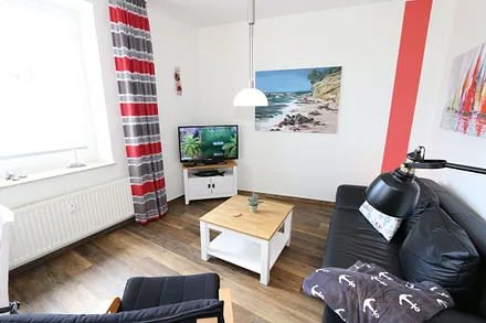 gemütlicher Wohnbereich mit Couch